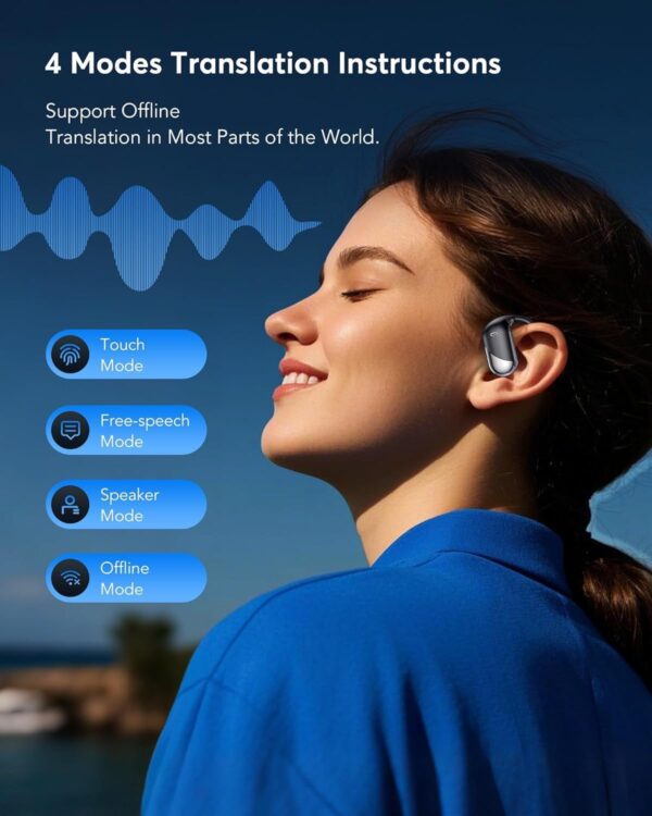 Real Time Translation Earbuds – AI Headphones - Image 2
